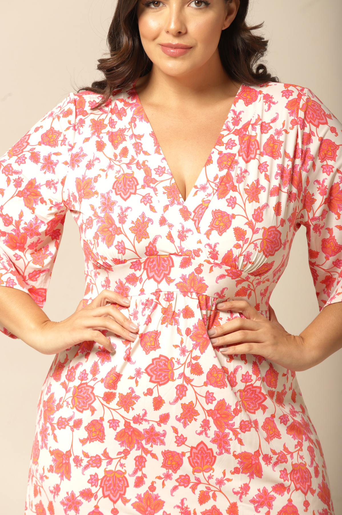 Kaftan Fluity - Cashmere Rosa - Col. Águas de Março - Imagem 5