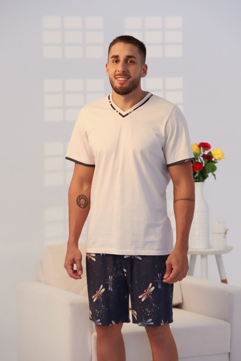 Conjunto Masculino - Algodão Libélula - Col. Alecrim
