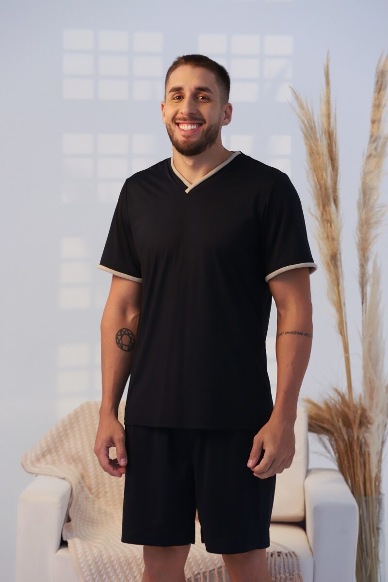 Conjunto Masculino - Fluity Preto - Col. Ovelha