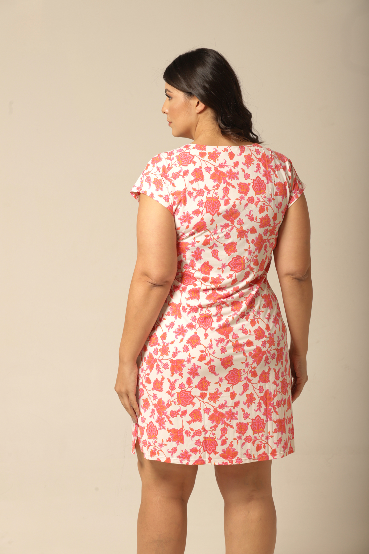 Bata Manga Curta - Fluity Cashemere - Col. Águas - Imagem 7