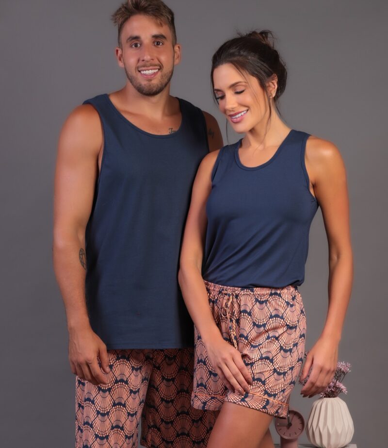 Conjunto Masculino Regata - Fluity Conchas - Col. Lu - Image 2