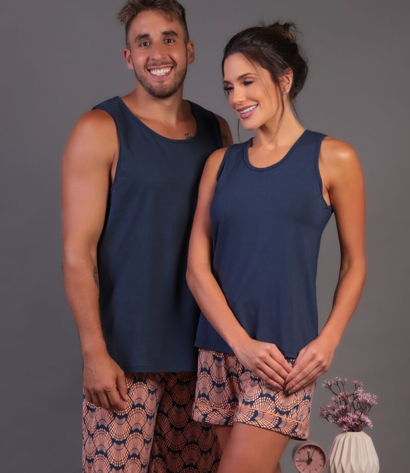 Conjunto Masculino Regata - Fluity Conchas - Col. Lu - Image 3