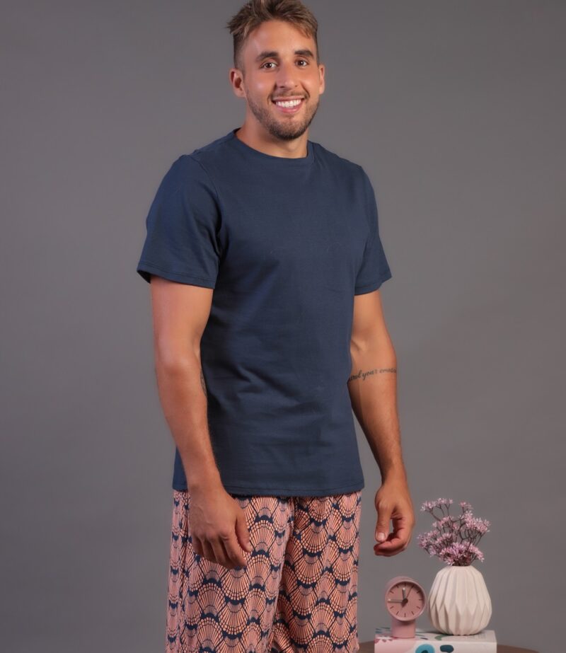 Conjunto Masculino Manga Curta - Fluity Conchas - Col. Lu - Image 4