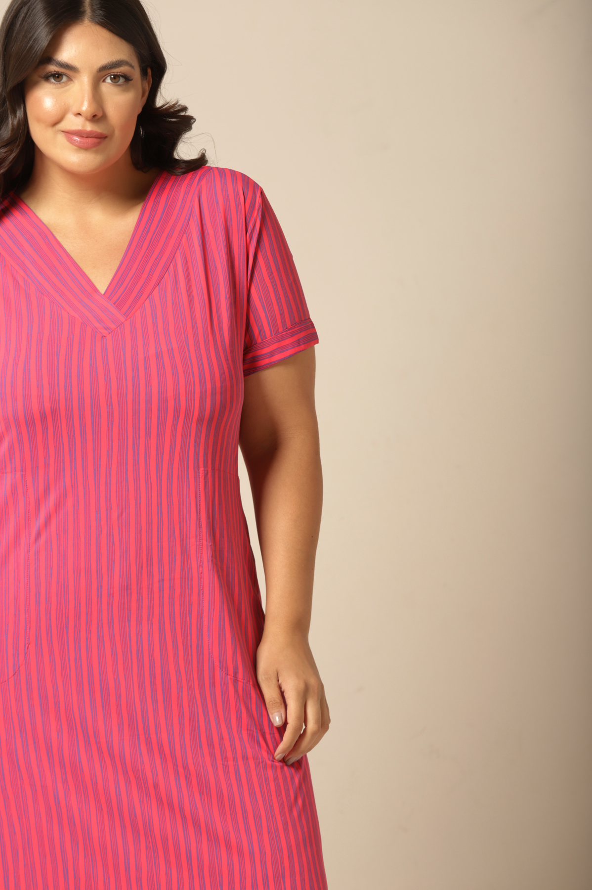 Kaftan Fluity - Listras Pink - Col. Afinidade - Imagem 9