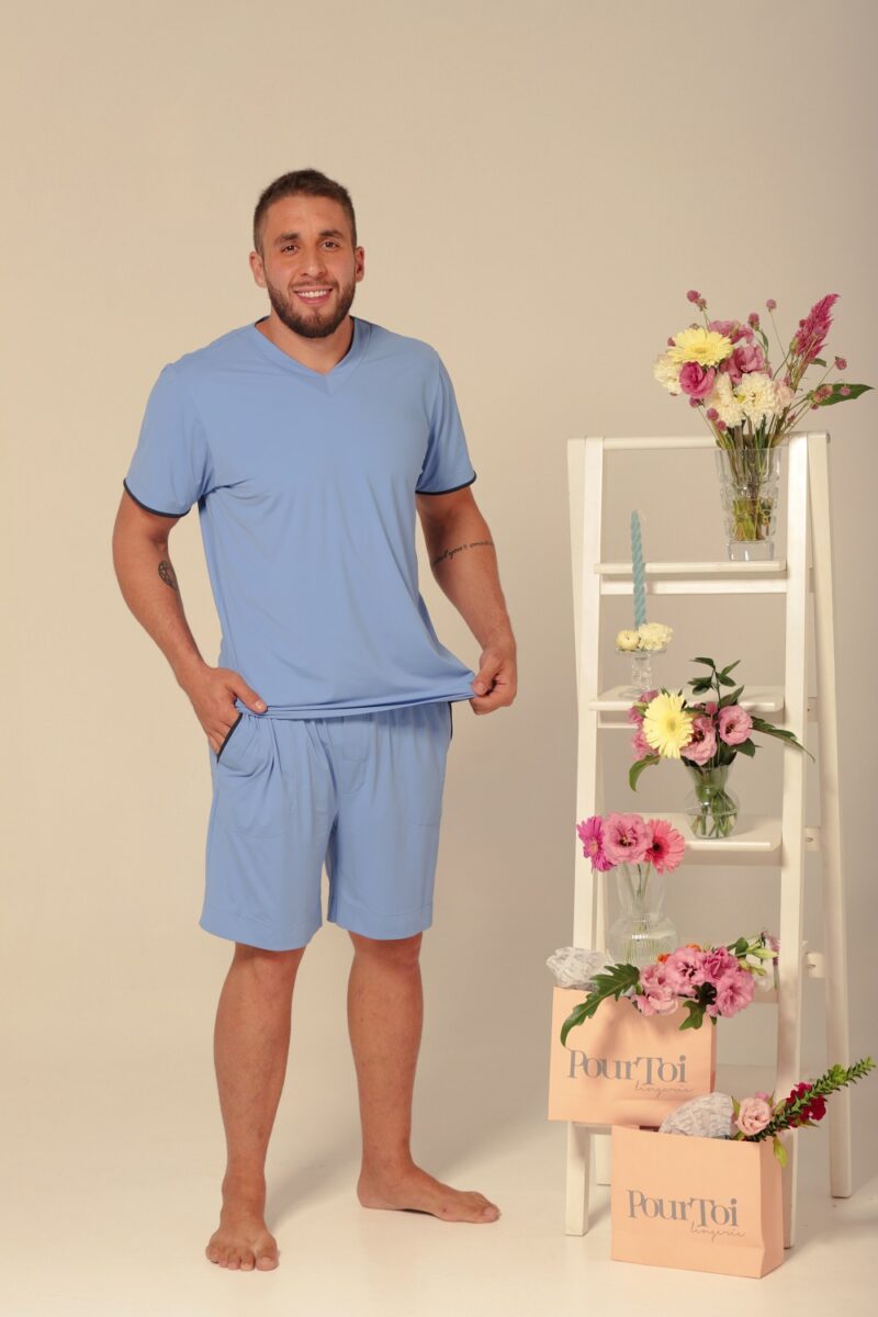 Conjunto Masculino - Fluity Azul - Col. Intuição - Image 3