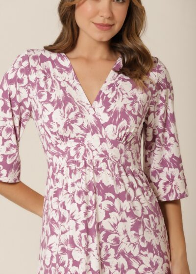 Kaftan Fluity  c/ Recorte - Floral - Col. Flower