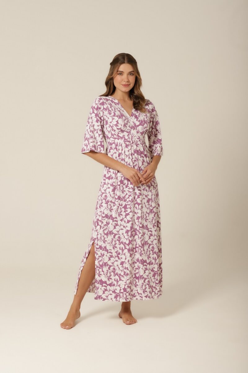 Kaftan Fluity  c/ Recorte - Floral - Col. Flower - Image 3