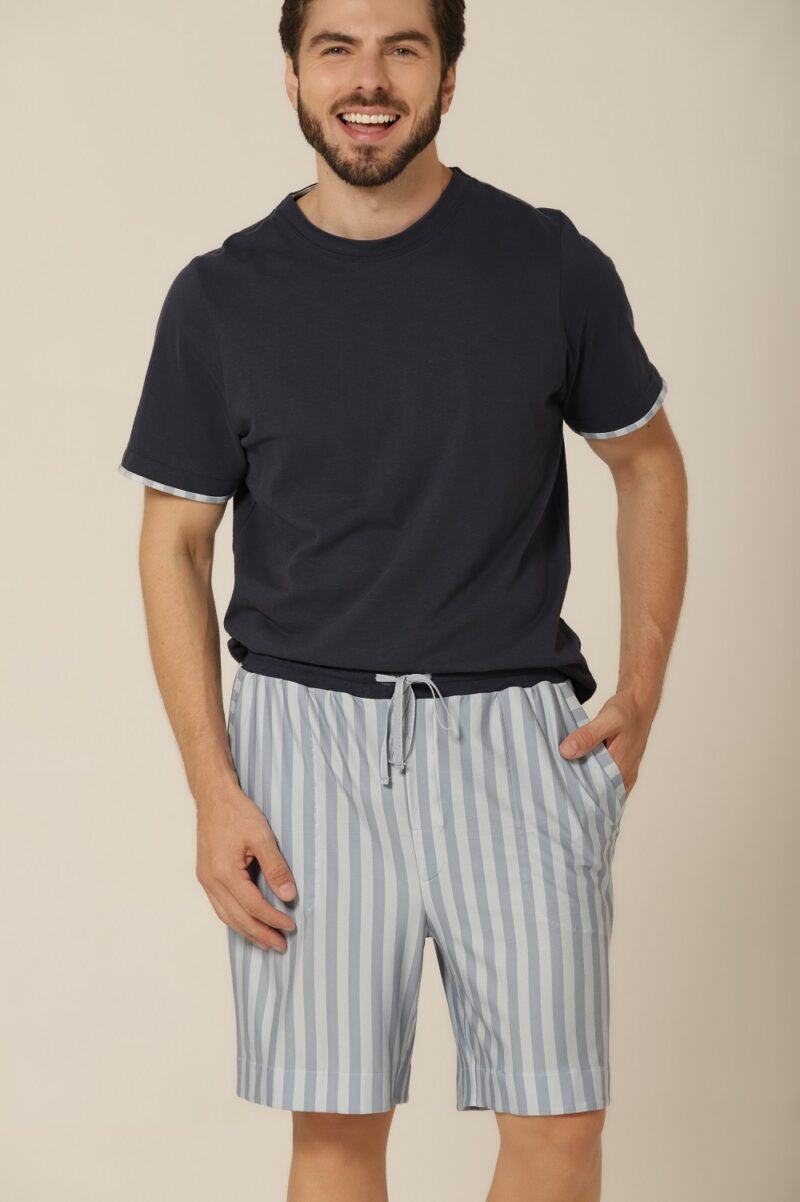 Conjunto Masculino M. Curta - Dreams - Col. Light Blue - Imagem 3