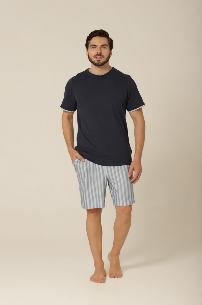 Conjunto Masculino M. Curta - Dreams - Col. Light Blue - Imagem 7