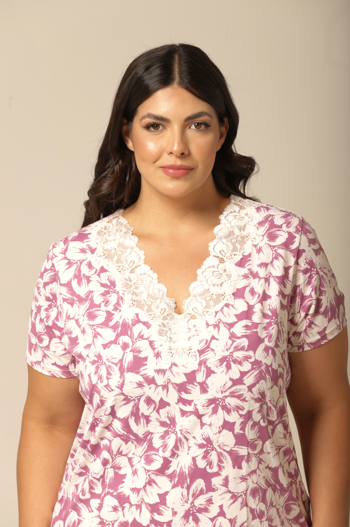 Conjunto Shorts com Manga Curta - Fluity Floral - Col. Flower - Imagem 3