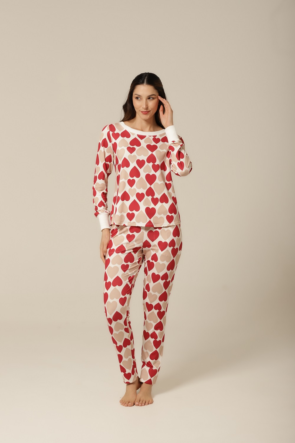 Conjunto Pijama M. Longa - Dreams - Col. 212 - Imagem 5