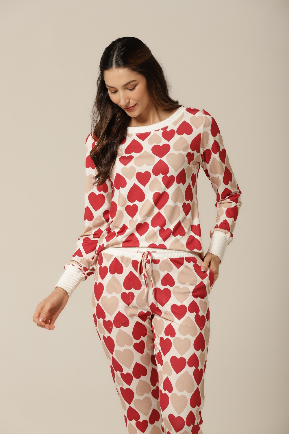 Conjunto Pijama M. Longa - Dreams - Col. 212 - Imagem 3