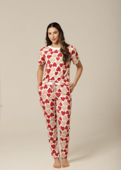 Alternative view of Conjunto Pijama M. Curta - Dreams - Col. 212