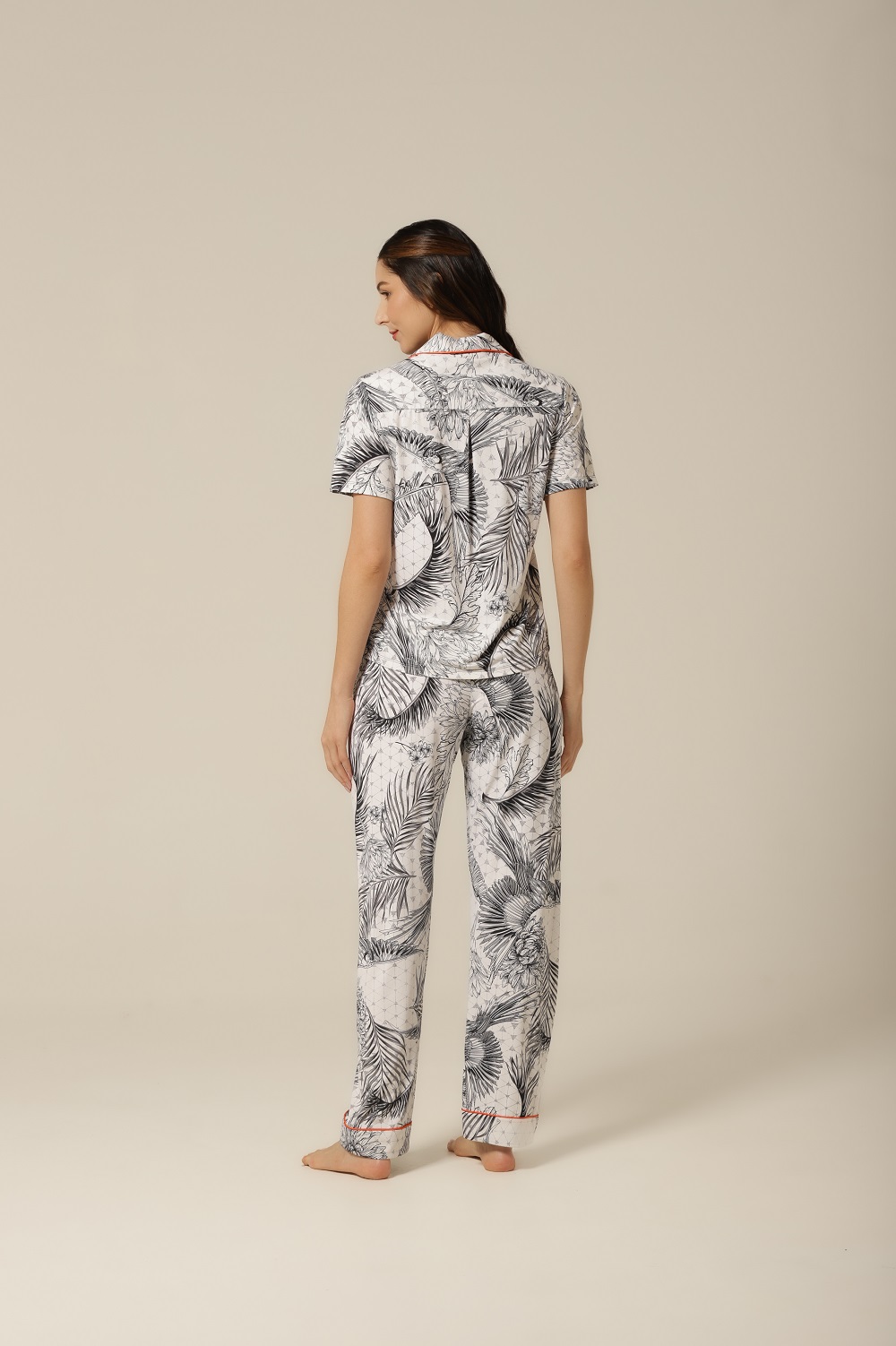 Conjunto Pijama M. Curta - Fluity arara - Col. Bleu - Imagem 10