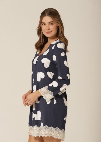 Alternative view of Bata M. Longa - Fluity Corações - Col. Good Girl