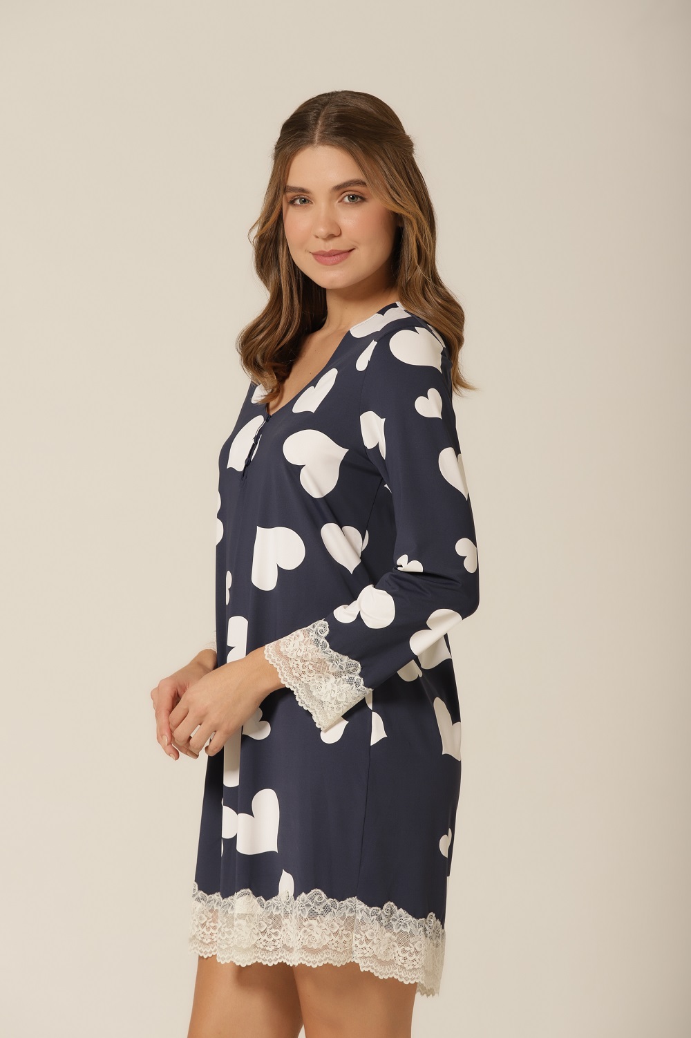 Bata M. Longa - Fluity Corações - Col. Good Girl - Imagem 2