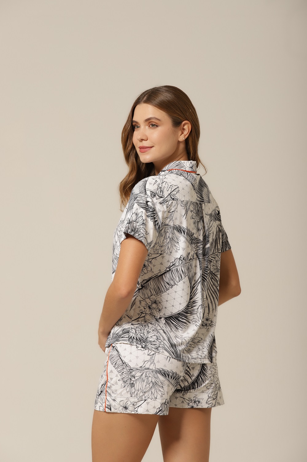 Conjunto Short Clássico - Fluity Arara - Col. Bleu - Imagem 5