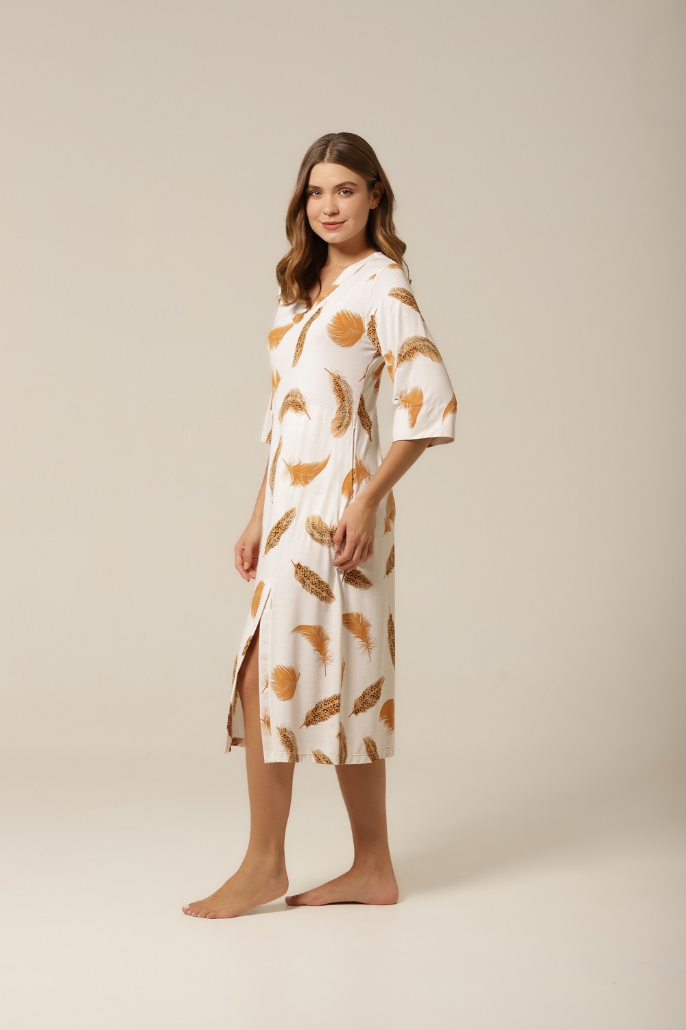 Kaftan Midi - Fluity Penas - Col.J'Adore - Imagem 3