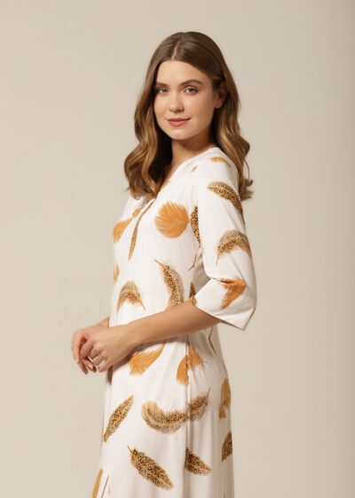 Alternative view of Kaftan Midi - Fluity Penas - Col.J'Adore