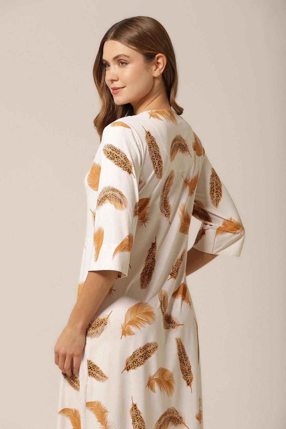 Kaftan Midi - Fluity Penas - Col.J'Adore - Imagem 4