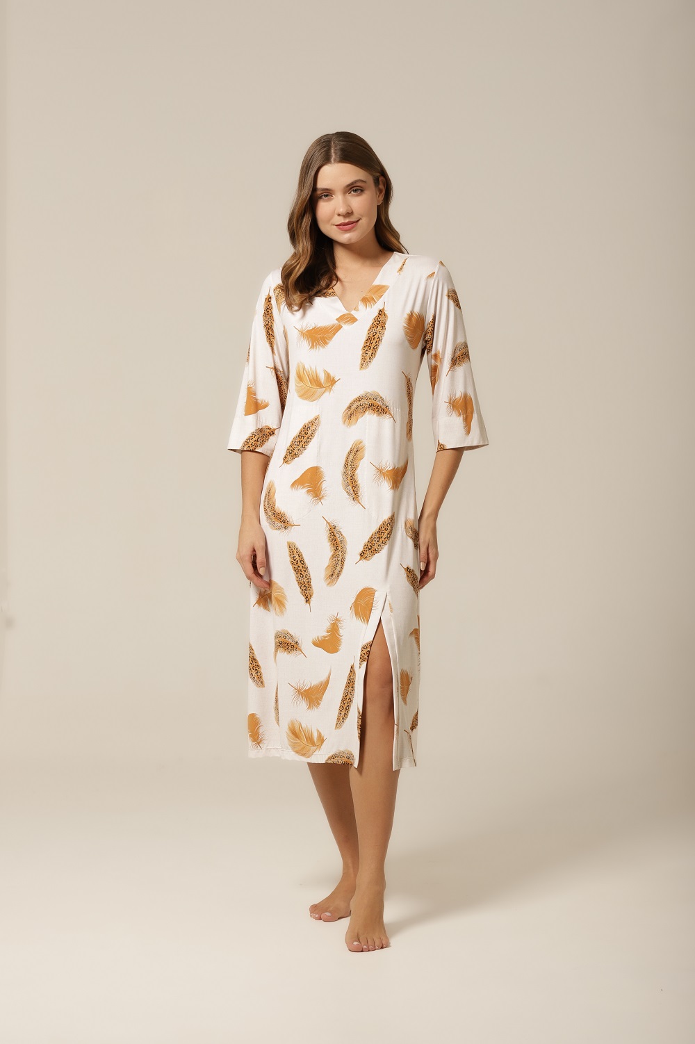 Kaftan Midi - Fluity Penas - Col.J'Adore