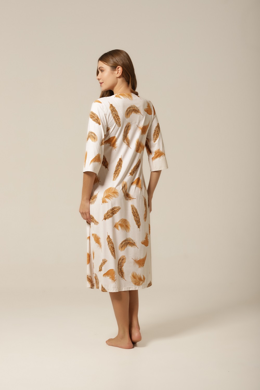 Kaftan Midi - Fluity Penas - Col.J'Adore - Imagem 5