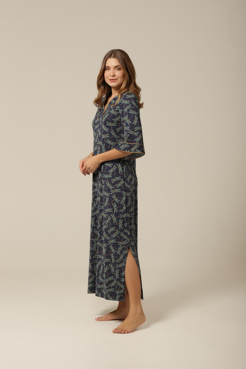 Kaftan Fluity - Libelulas - Col. Chloe - Imagem 6