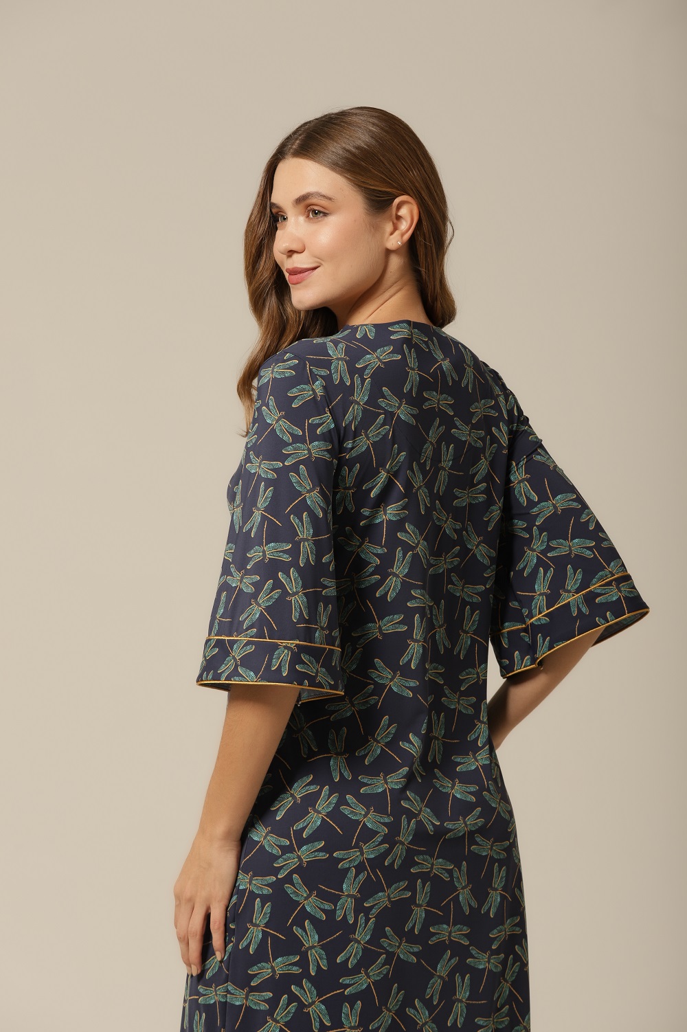 Kaftan Fluity - Libelulas - Col. Chloe - Imagem 10