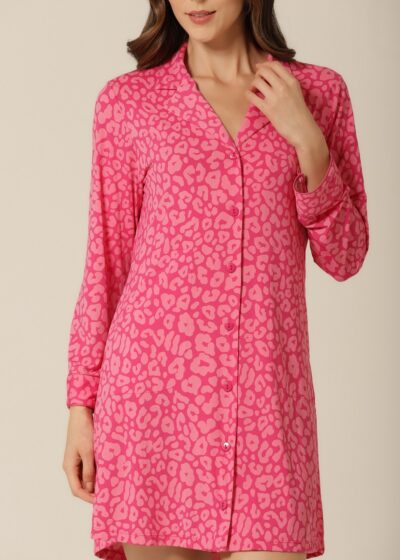 Camisão Clássico M.Longa - Fluity Animal Print - Col.Candy