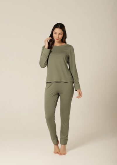 Conjunto M.Longa - Verde Militar - Col.Gabriela Sabatini