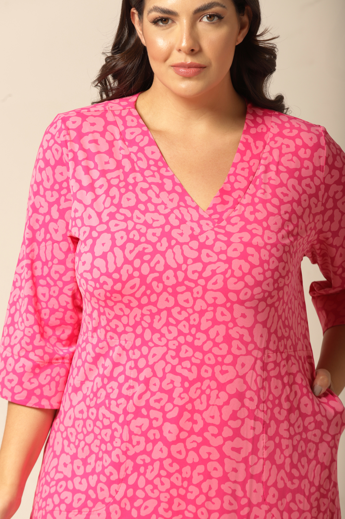 Kaftan Midi - Fluity Animal Print - Col.Candy - Imagem 9