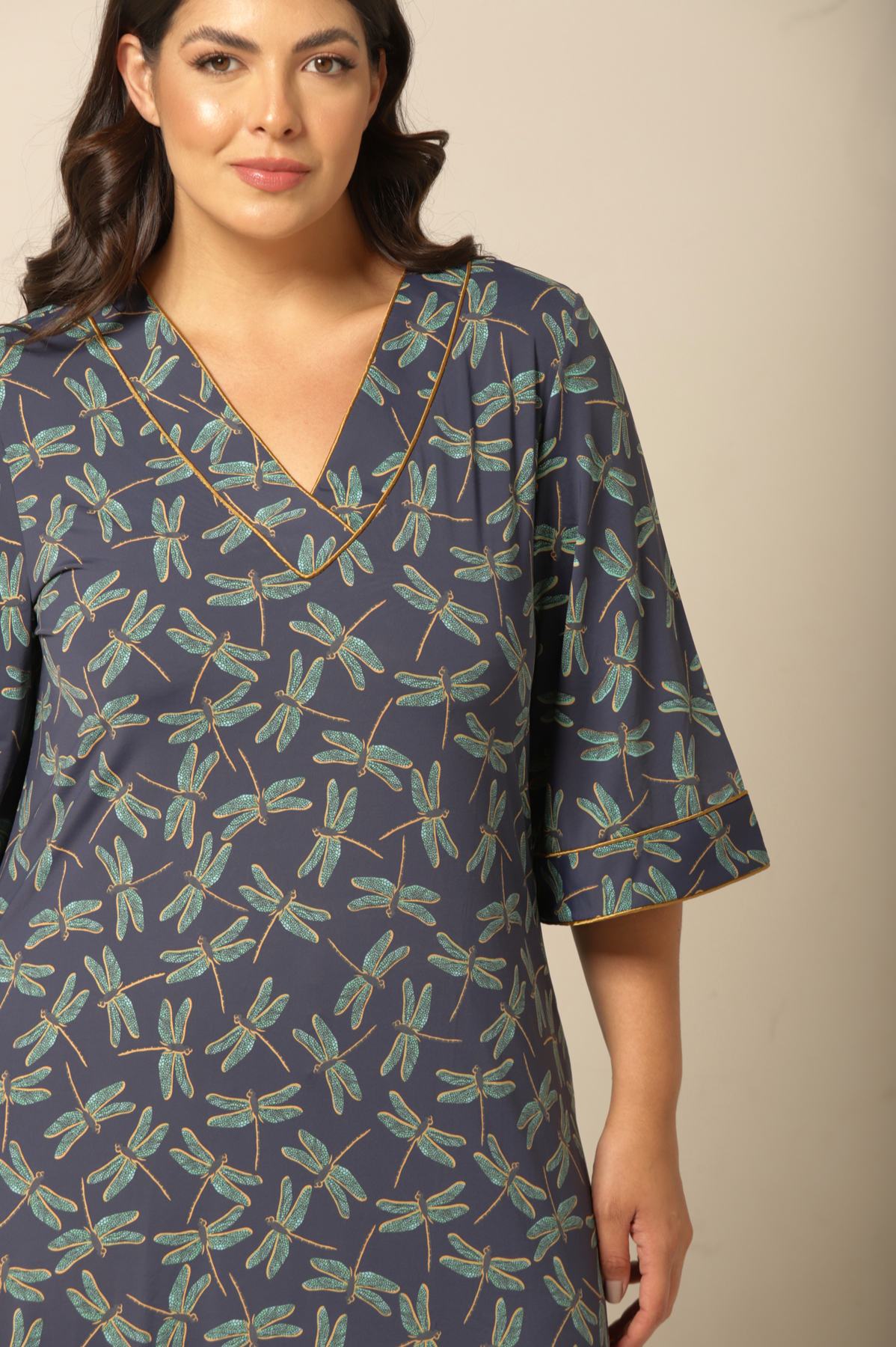 Kaftan Fluity - Libelulas - Col. Chloe - Imagem 7