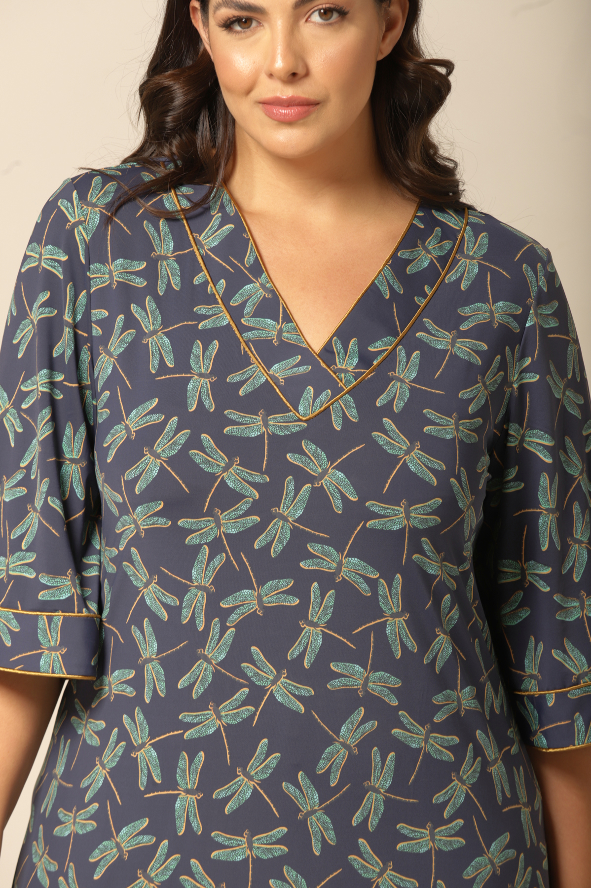 Kaftan Fluity - Libelulas - Col. Chloe - Imagem 11