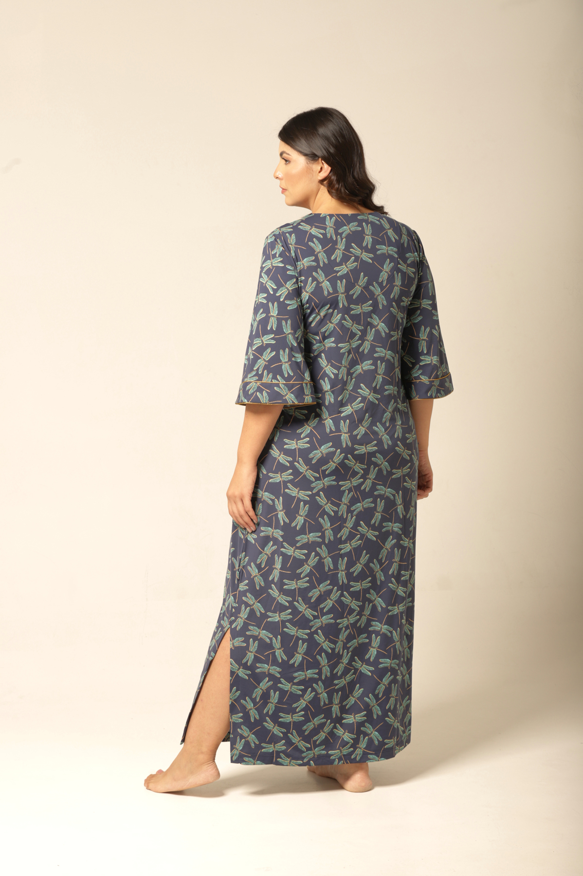 Kaftan Fluity - Libelulas - Col. Chloe - Imagem 9