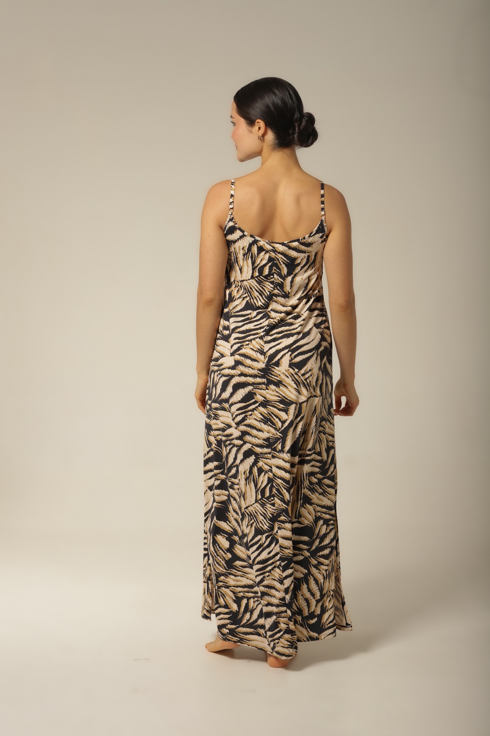 Kaftan Alça Fluity - Floral Animal Print - Col Magia - Imagem 9