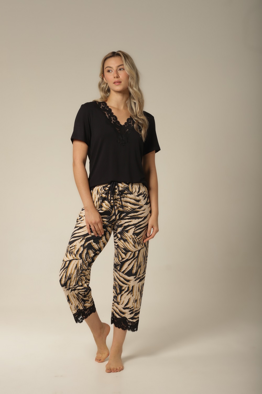 Conjunto Pijama Capri - Visco e Fluity - Col. Magia - Imagem 4