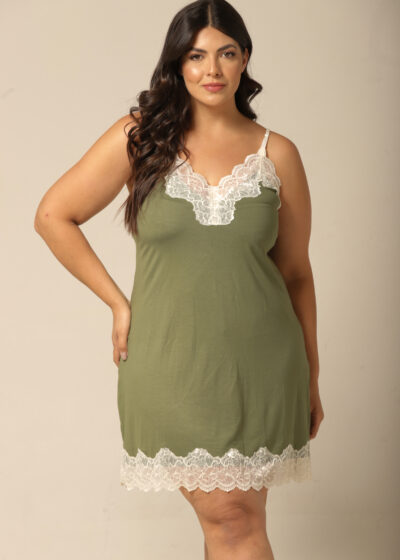 Camisola Curta - Viscolycra Verde - Col.Acqua