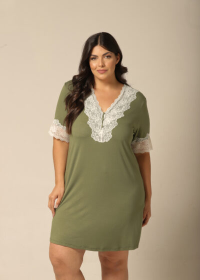 Bata M.Curta - Viscolycra Verde - Col.Acqua