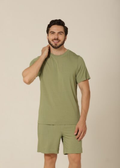 Conjunto Masculino M.Curta - Col.Acqua