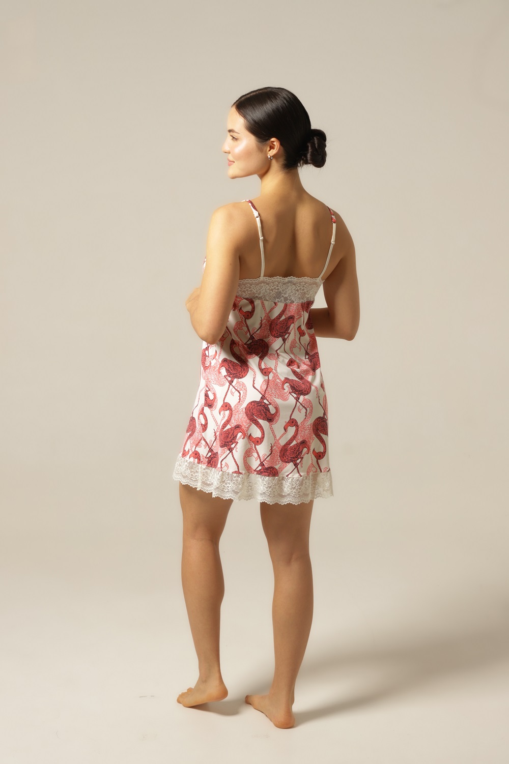 Camisola Curta - Fluity Flamingo - Col. Sol e Brisa - Imagem 7