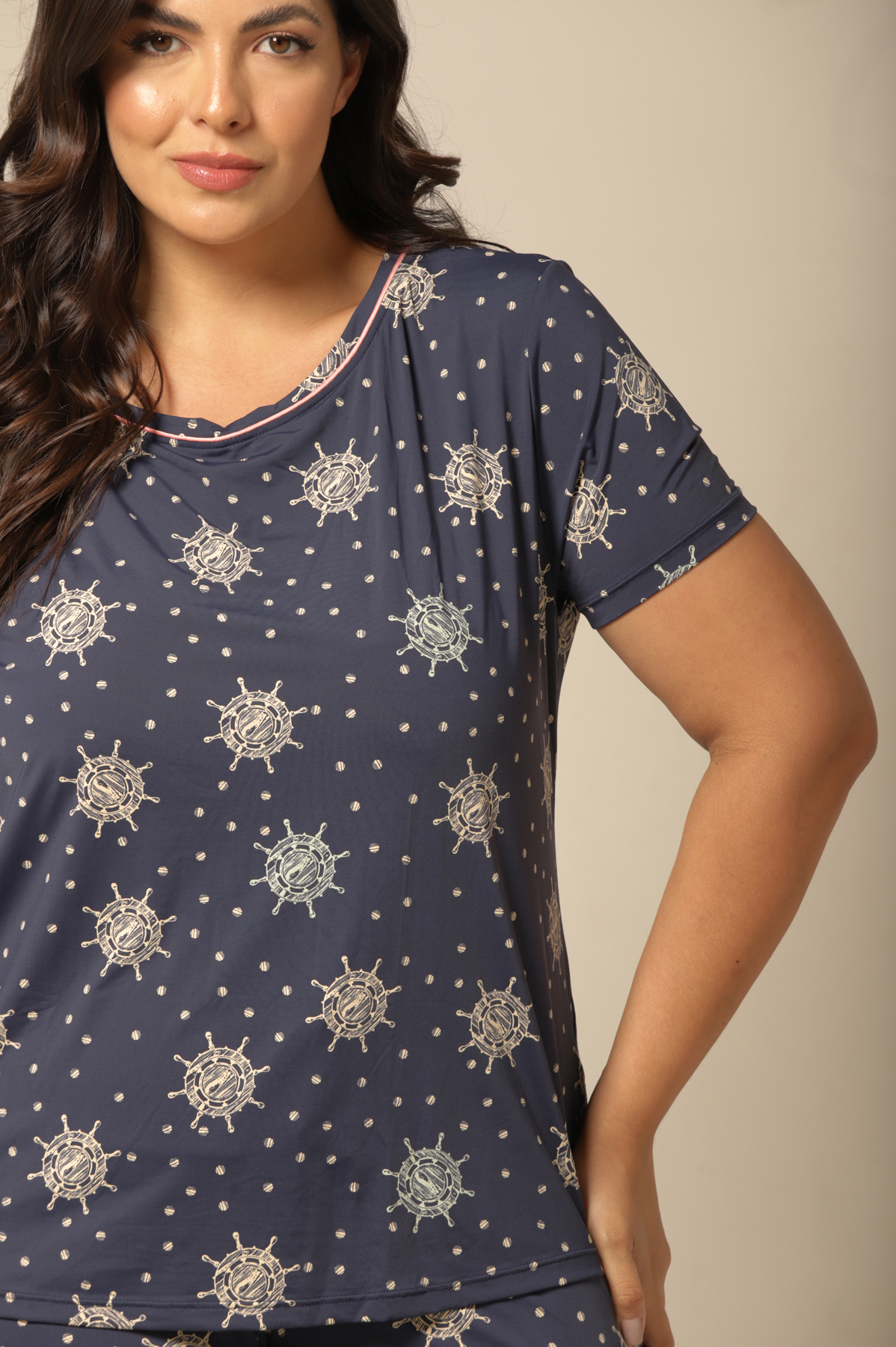 Conjunto Short M.Curta - Fluity Leme - Col. Horizonte Claro - Imagem 3