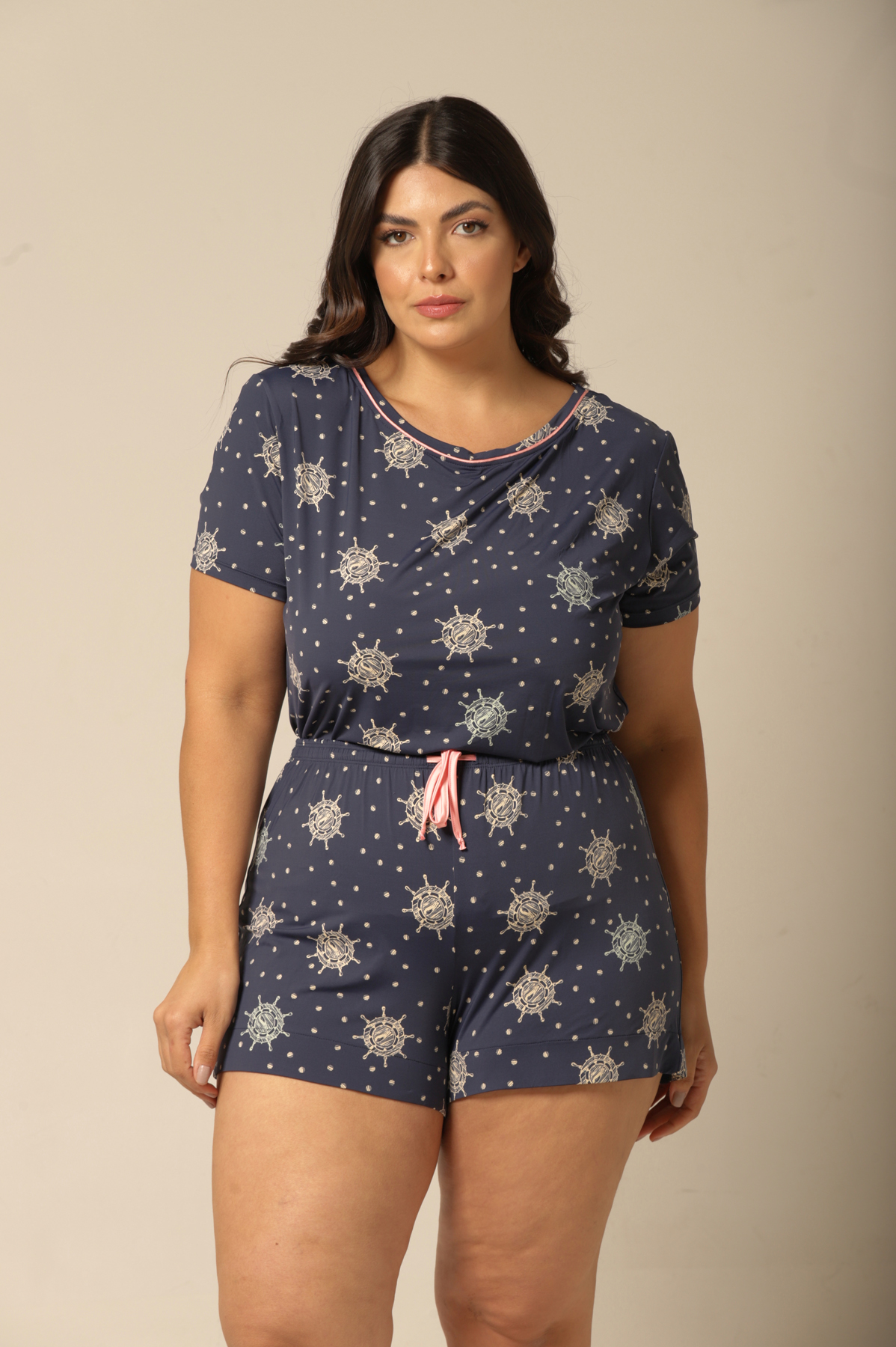 Conjunto Short M.Curta - Fluity Leme - Col. Horizonte Claro - Imagem 7