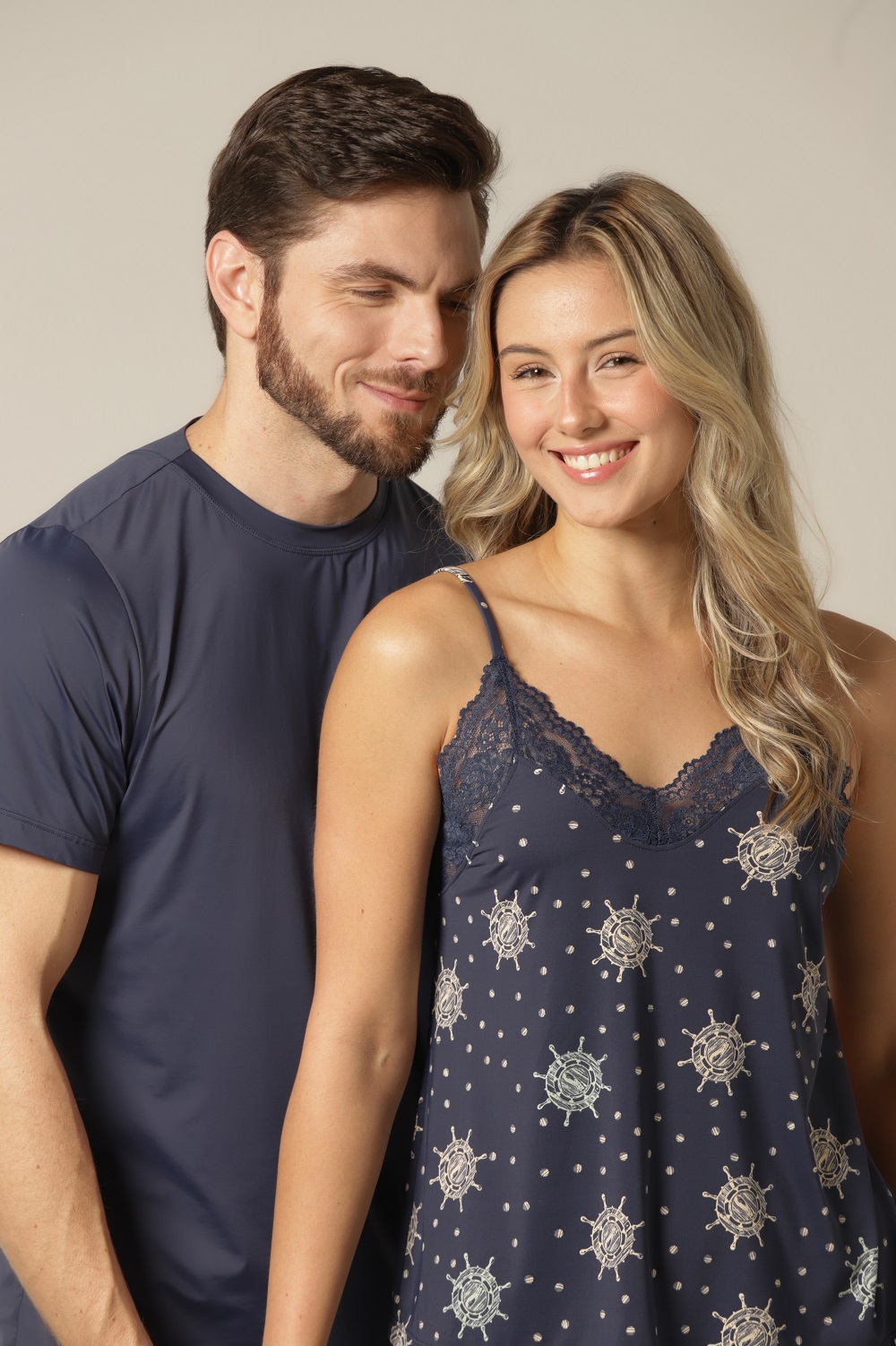 Conjunto Short Doll Alça - Fluity Leme - Col. Horizonte Claro - Imagem 2