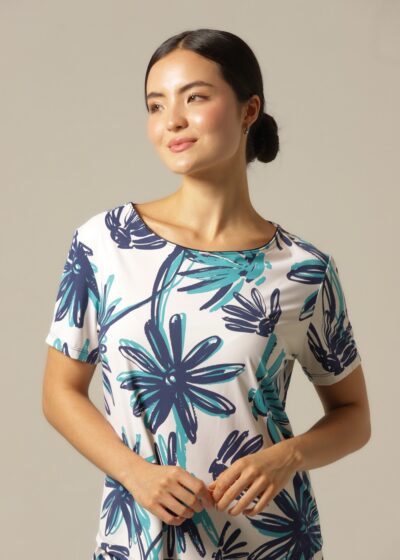 Alternative view of Conjunto Short M. Curta - Fluity Floral - Col. Encanto Tropical