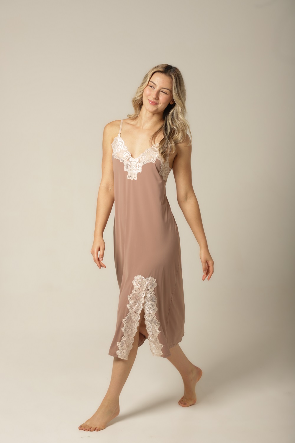 Camisola Midi - Fluity Avelã - Col. Luz na Pele - Imagem 4