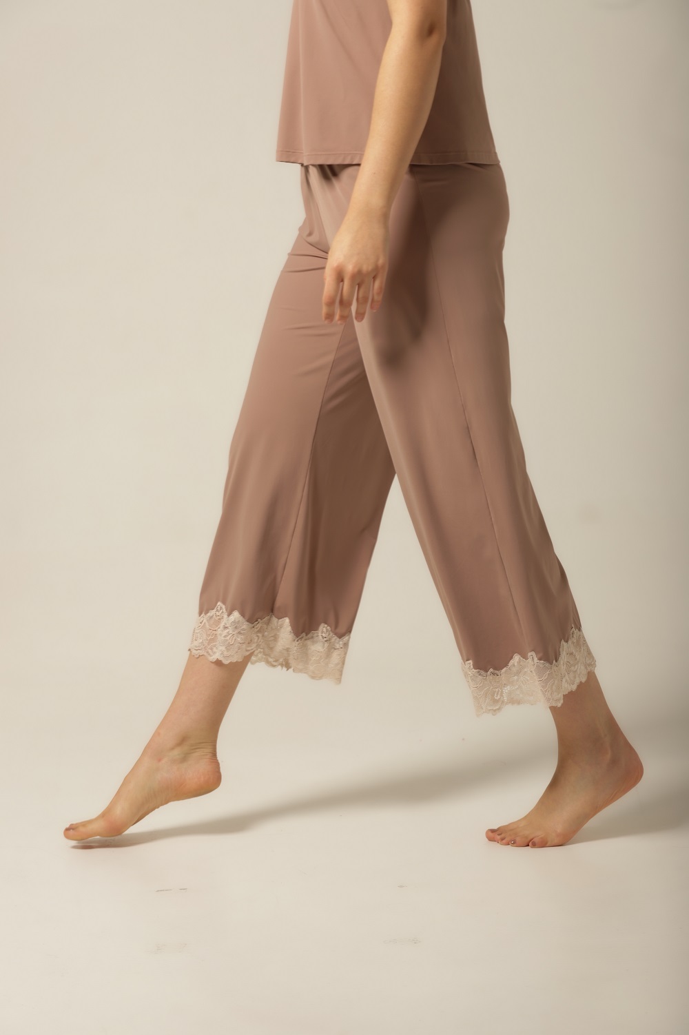 Conjunto Pijama Alça - Fluity Avelã - Col. Luz na Pele - Imagem 6