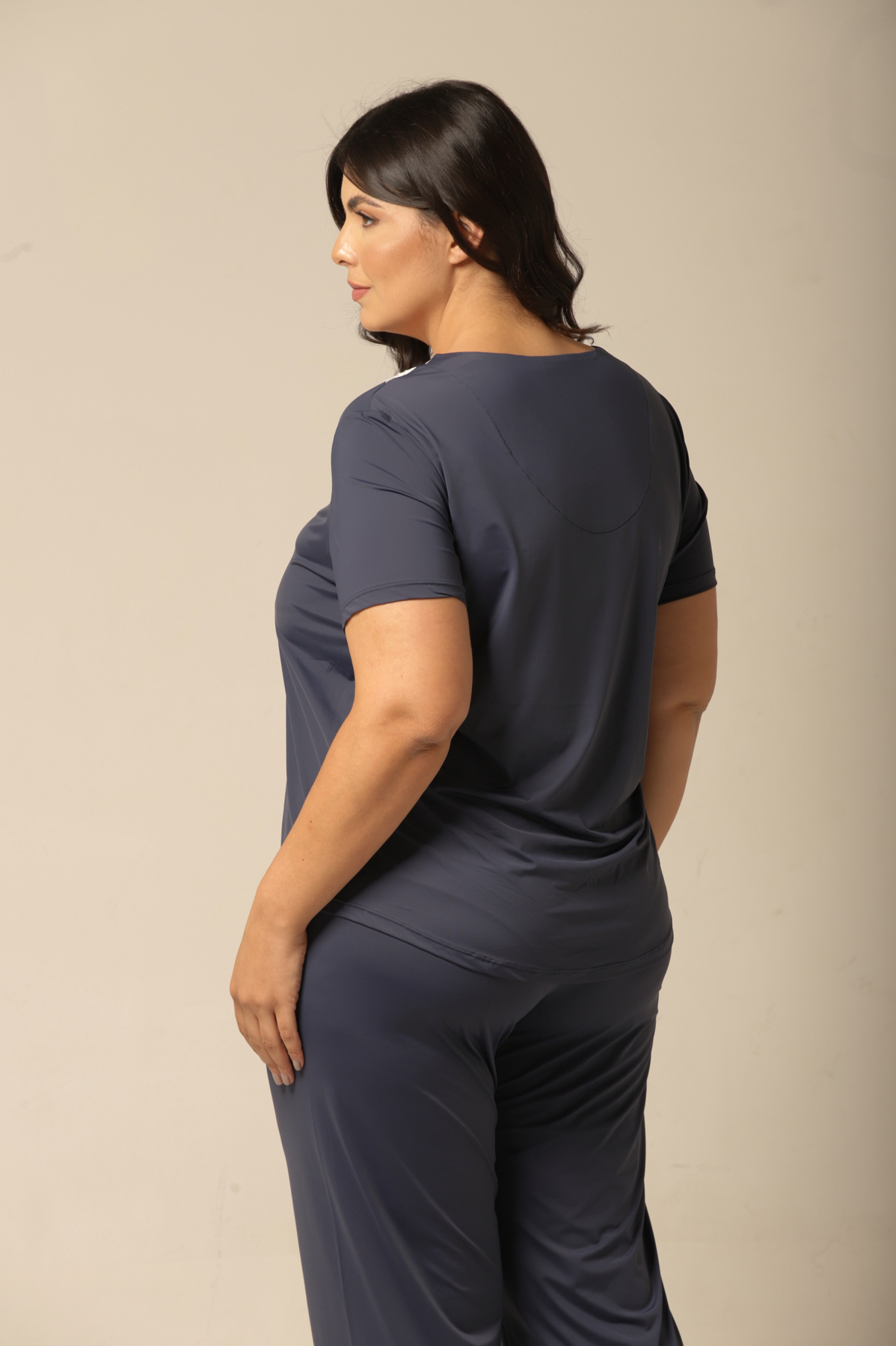 Conjunto Pijama Capri - Fluity Marinho - Col. Dias de Veraneio - Imagem 7