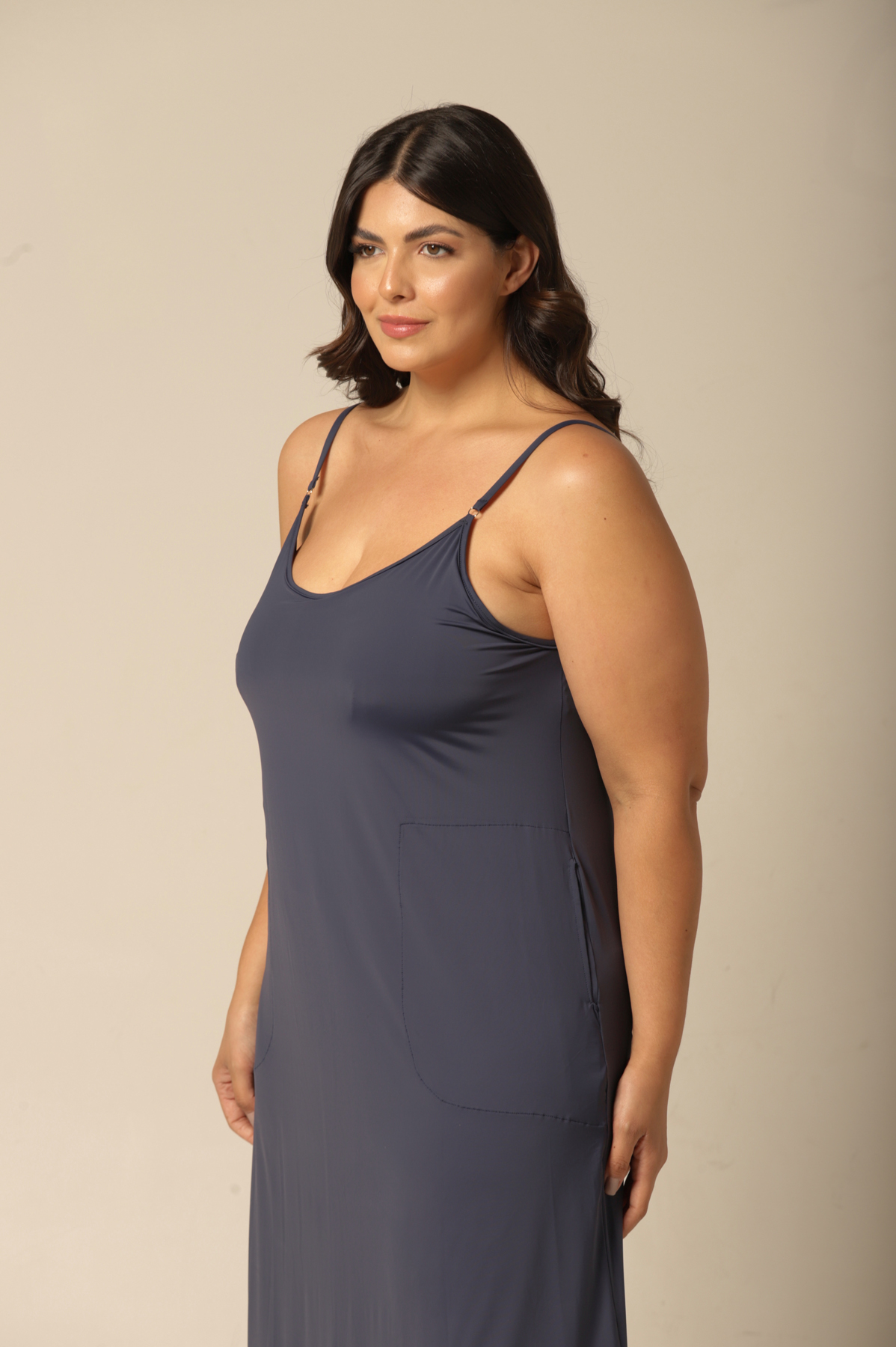 Kaftan Alça - Fluity Marinho - Col. Dias de Veraneio - Imagem 2