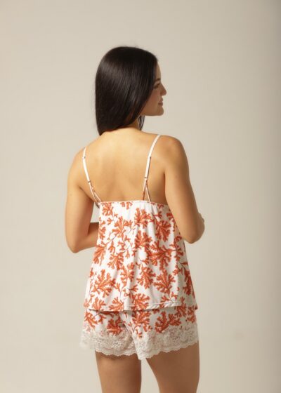 Alternative view of Conjunto Short Doll Alça - Fluity Galhos - Col. Calor do Dia