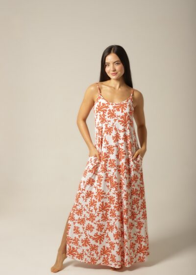 Kaftan Alça - Fluity Galhos - Col. Calor do Dia